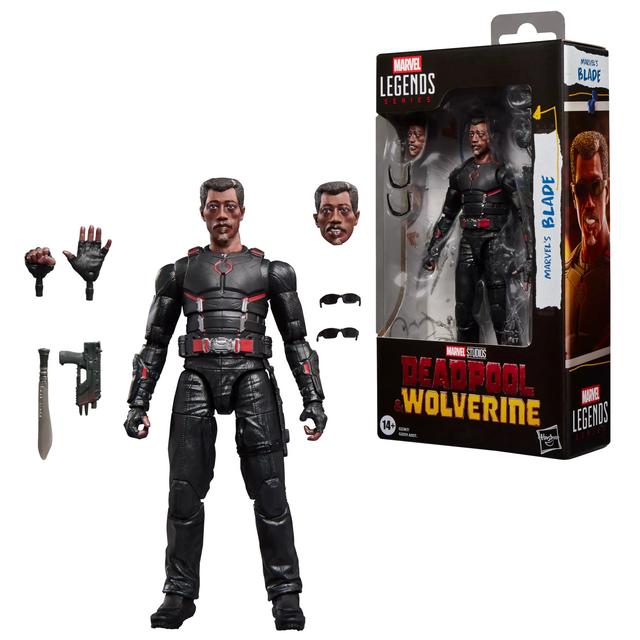 Deadpool & Wolverine Marvel Legends Series Marvel's Blade Action Figure 15cm