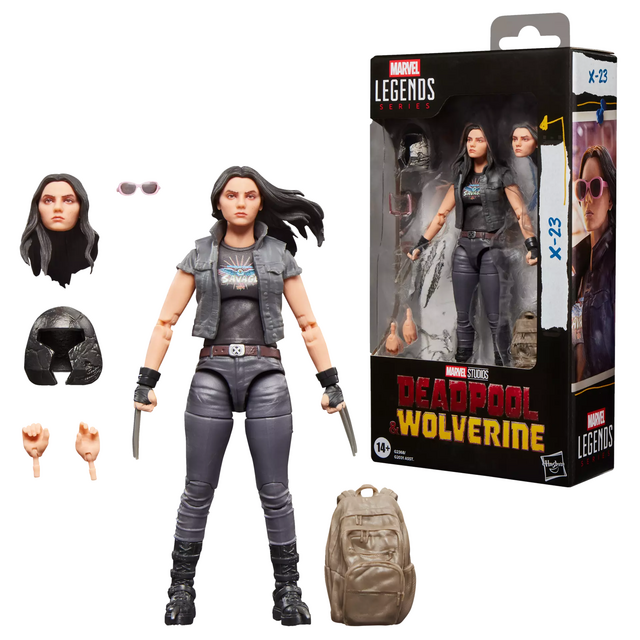 Deadpool & Wolverine Marvel Legends Series X-23 Action Figure 15cm