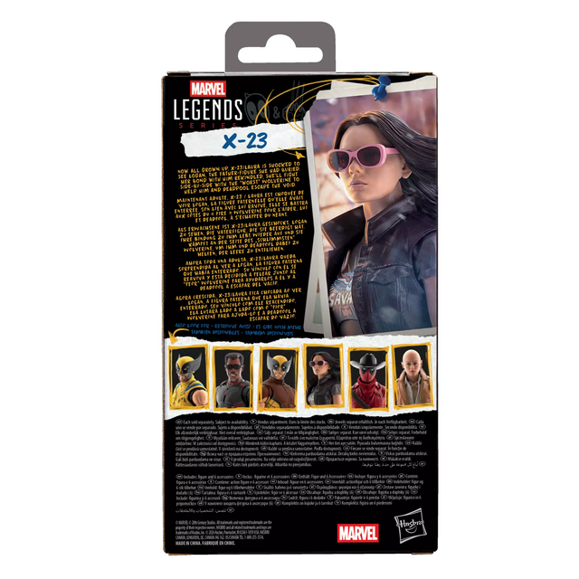Deadpool & Wolverine Marvel Legends Series X-23 Action Figure 15cm