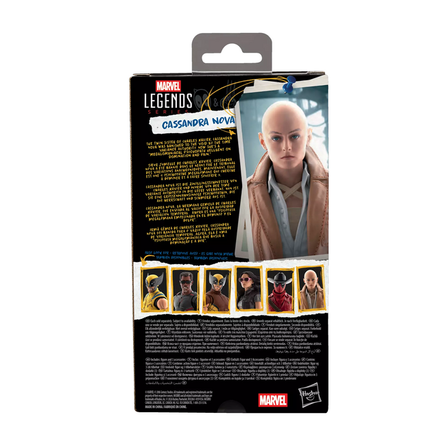 Deadpool & Wolverine Marvel Legends Series Cassandra Nova Action Figure 15cm
