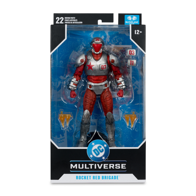 DC Multiverse Rocket Red Brigade (Justice League: Generation Lost) Action Figure 18cm