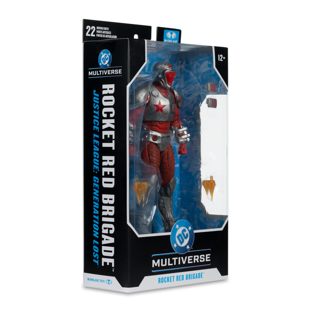 DC Multiverse Rocket Red Brigade (Justice League: Generation Lost) Action Figure 18cm