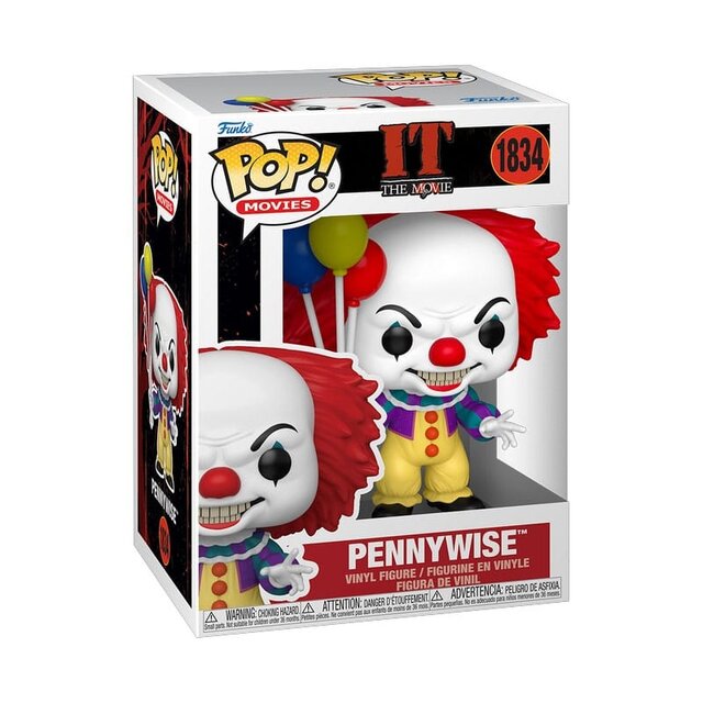 POP! Movies It (1990) Pennywise Vinyl Figure 10cm