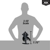 DC Direct Batman Black & White Statue 1/10 Batman Ninja 20cm