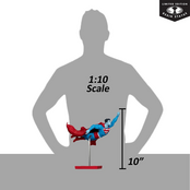 DC Direct Superman Red & Blue Statue 1/10 Superman by Lee Bermejo 26cm