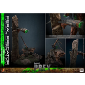 Prey Action Figure 1/6 Feral Predator (Battle Damaged Version) 37cm
