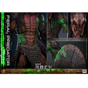 Prey Action Figure 1/6 Feral Predator (Battle Damaged Version) 37cm
