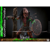 Prey Action Figure 1/6 Feral Predator (Battle Damaged Version) 37cm