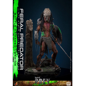 Prey Action Figure 1/6 Feral Predator (Battle Damaged Version) 37cm