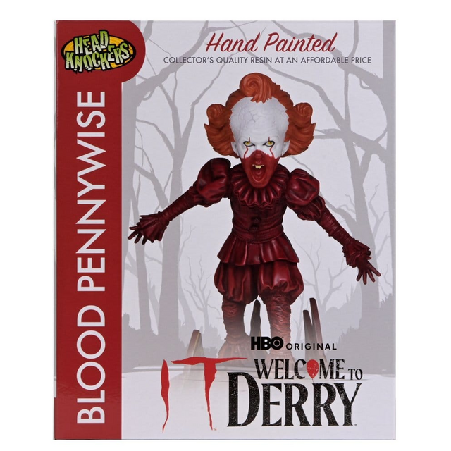 It: Welcome To Derry Head Knocker Blood Pennywise 19cm