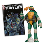 Teenage Mutant Ninja Turtles Page Punchers Michelangelo Action Figure 13cm