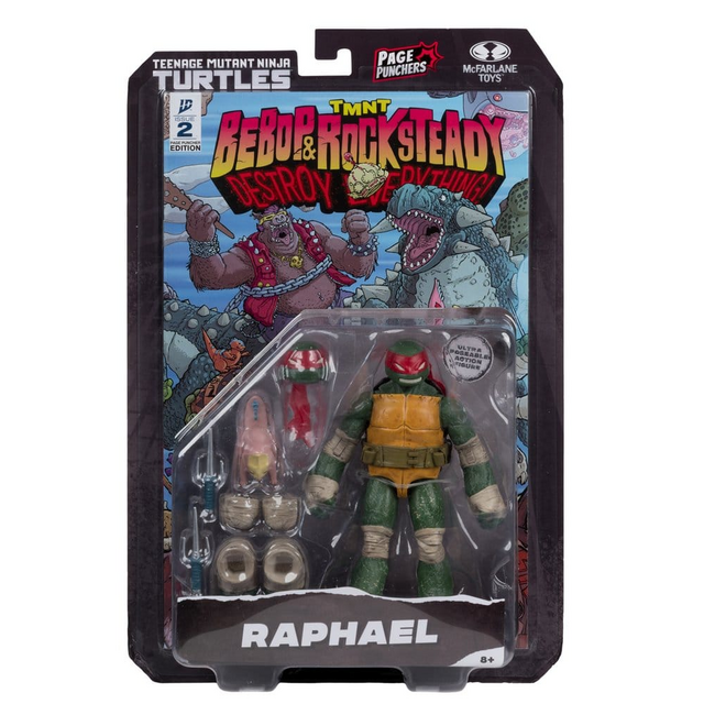 Teenage Mutant Ninja Turtles Page Punchers TMNT Page Punchers Raphael Action Figure 13cm