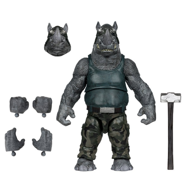Teenage Mutant Ninja Turtles Page Punchers TMNT Page Punchers Rocksteady Action Figure 17cm