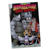 Teenage Mutant Ninja Turtles Page Punchers TMNT Page Punchers Rocksteady Action Figure 17cm