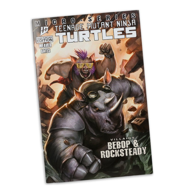 Teenage Mutant Ninja Turtles Page Punchers TMNT Page Punchers Bebop Action Figure 16cm