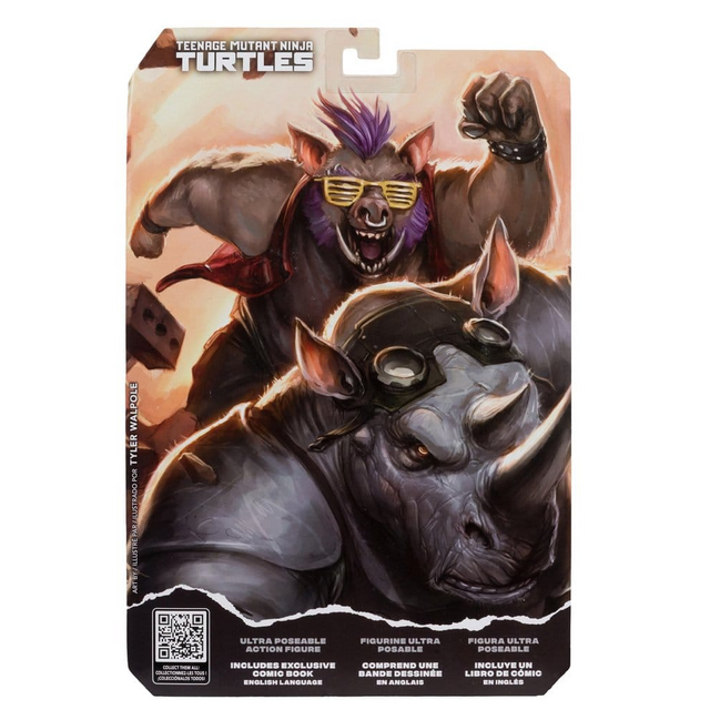 Teenage Mutant Ninja Turtles Page Punchers TMNT Page Punchers Bebop Action Figure 16cm