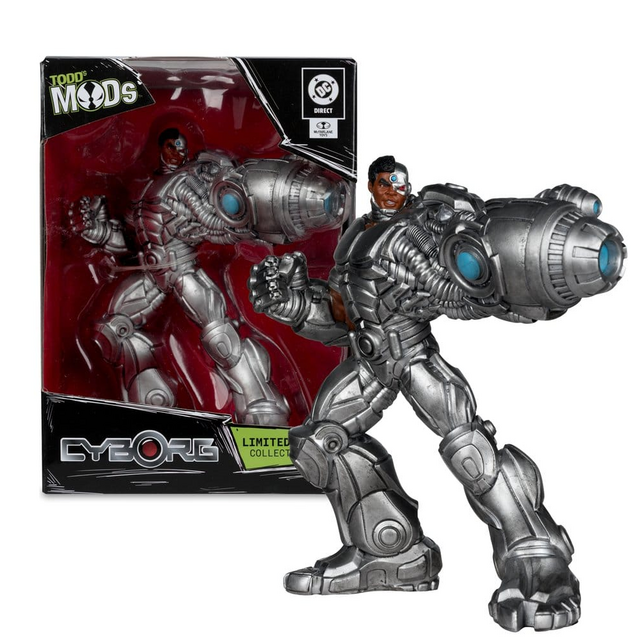 Todd's Mods DC Direct Collector Vinyl Statue Cyborg 12cm