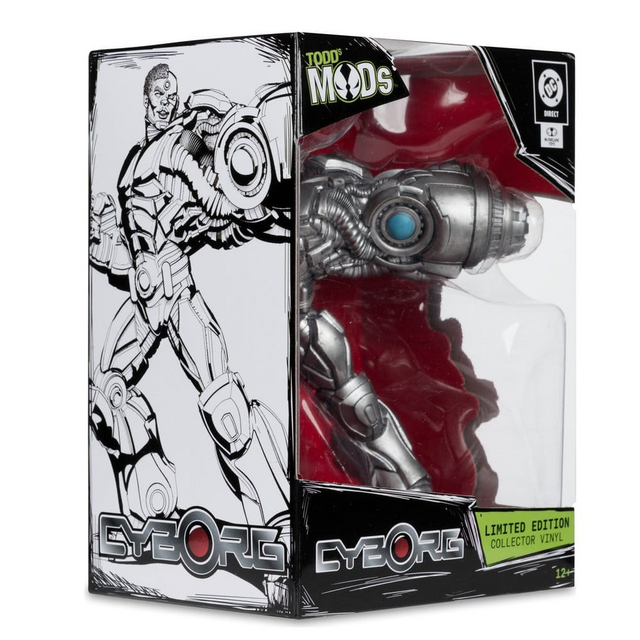 Todd's Mods DC Direct Collector Vinyl Statue Cyborg 12cm