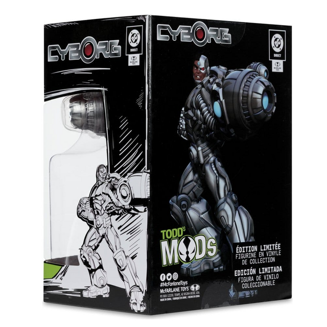 Todd's Mods DC Direct Collector Vinyl Statue Cyborg 12cm