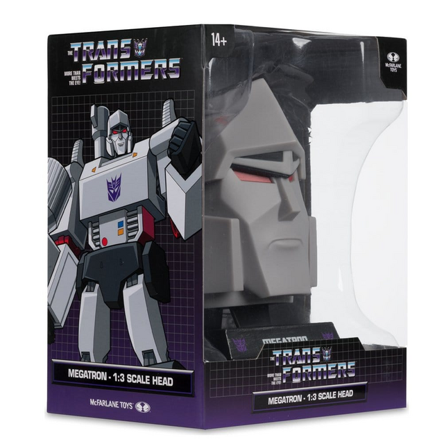 Transformers Mini Replica Head 1/3 Megatron 18cm