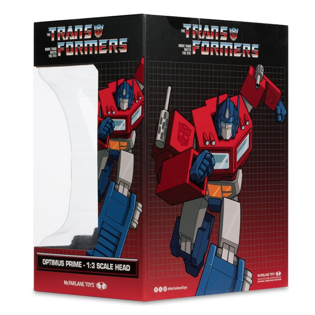 Transformers Mini Replica Head 1/3 Optimus Prime 19cm