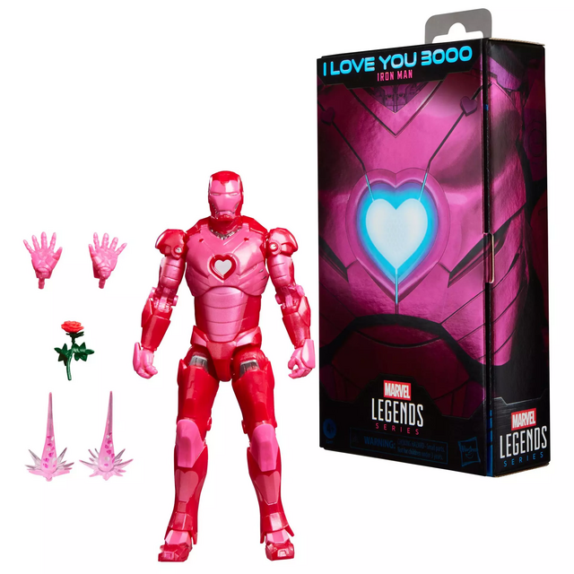 Marvel Legends Series I Love You 3000 Iron Man Action Figure 15cm