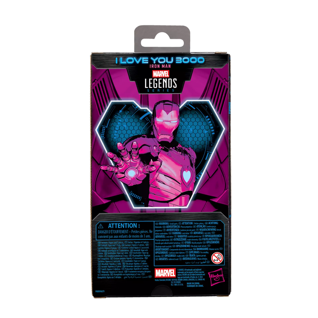 Marvel Legends Series I Love You 3000 Iron Man Action Figure 15cm