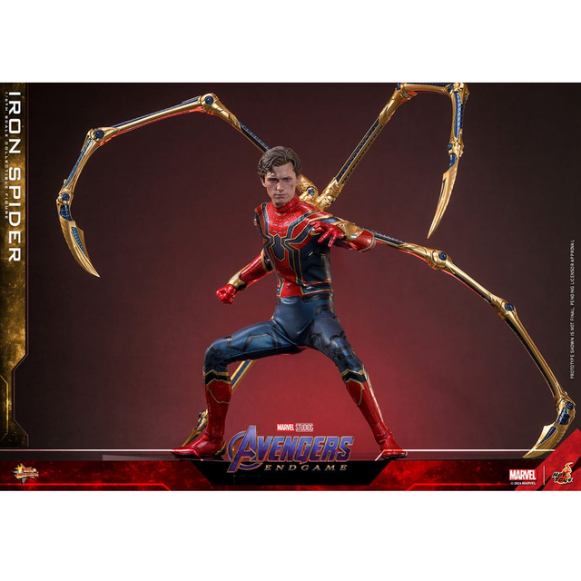 Avengers: Endgame Movie Masterpiece 1/6 Iron Spider Action Figure 28cm