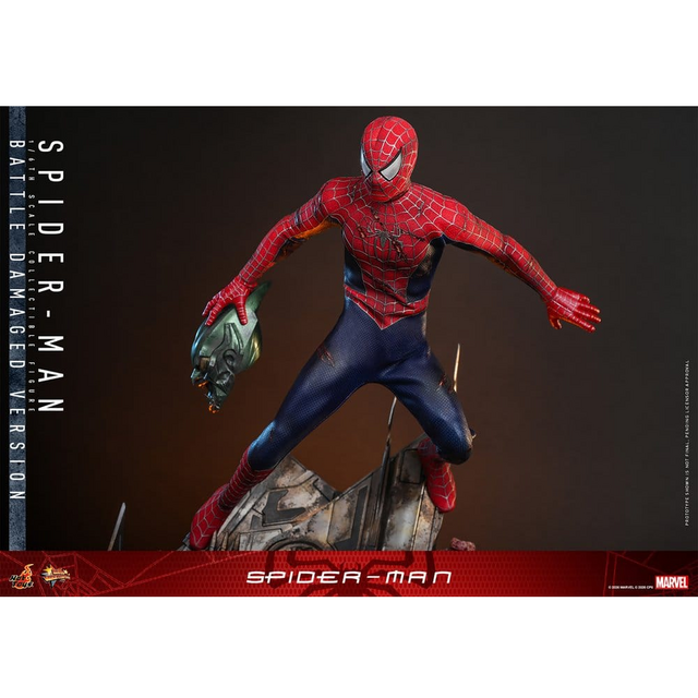Spider-Man Movie Masterpiece Spider-Man (Battle Damaged Version) Action Figure 30cm