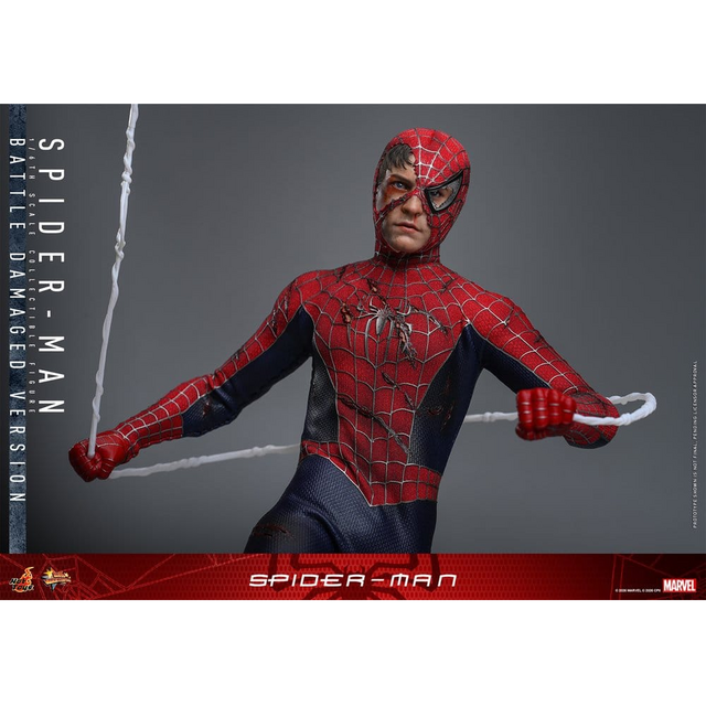 Spider-Man Movie Masterpiece Spider-Man (Battle Damaged Version) Action Figure 30cm