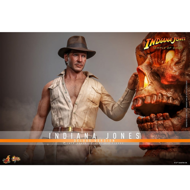 Indiana Jones Movie Masterpiece (Deluxe Version) Action Figure 30cm - Copy