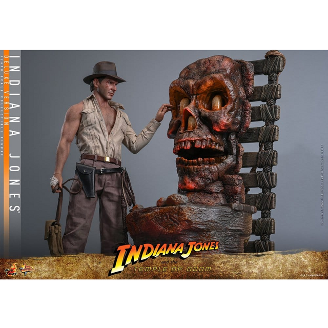 Indiana Jones Movie Masterpiece (Deluxe Version) Action Figure 30cm - Copy
