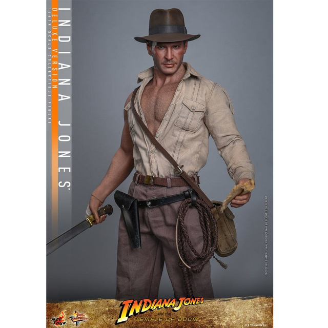 Indiana Jones Movie Masterpiece (Deluxe Version) Action Figure 30cm - Copy