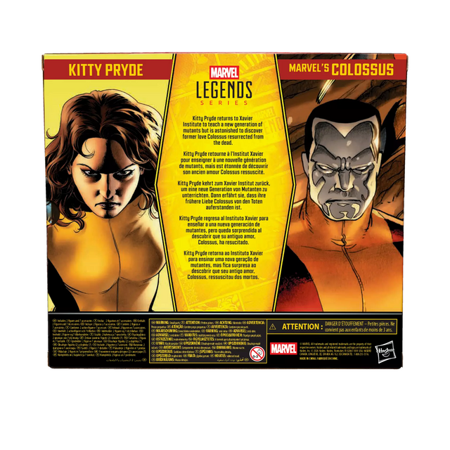 Marvel Legends Series X-Men Kitty Pryde & Marvel’s Colossus