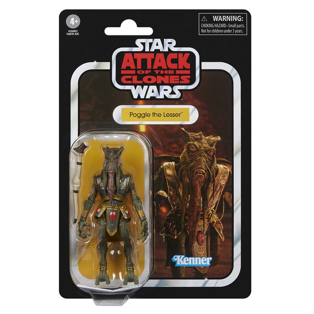 Star Wars Attack of the Clones Vintage Collection Poggle the Lesser Action Figure 10cm