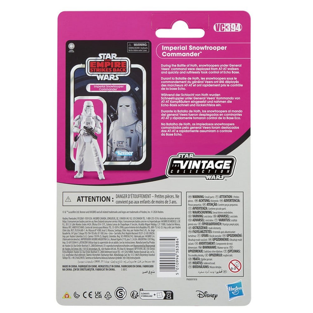Star Wars the Empire Strikes Back Vintage Collection Imperial Snowtrooper Commander Action Figure 10cm