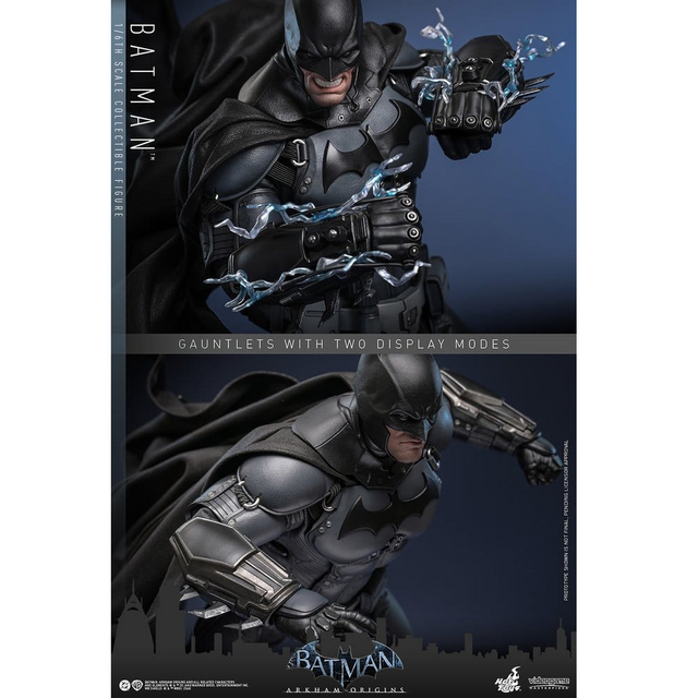Batman Arkham Origins Videogame Masterpiece Action Figure 1/6 Batman 33cm