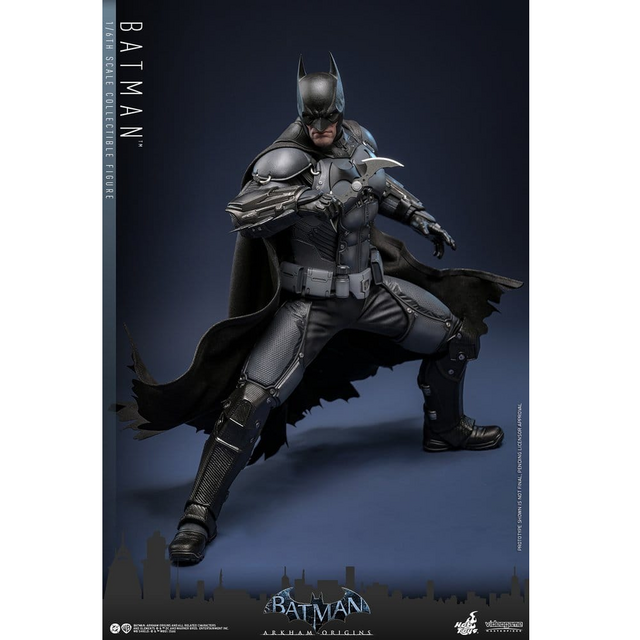 Batman Arkham Origins Videogame Masterpiece Action Figure 1/6 Batman 33cm