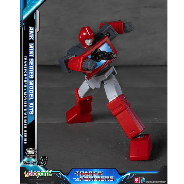 Transformers Generation One AMK Mini Series Wave 3 Ironhide G1 Plastic Model Kit 11cm