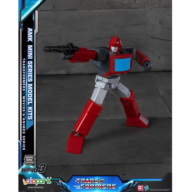 Transformers Generation One AMK Mini Series Wave 3 Ironhide G1 Plastic Model Kit 11cm