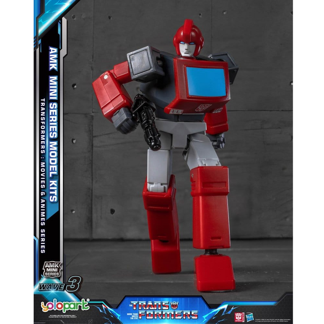 Transformers Generation One AMK Mini Series Wave 3 Ironhide G1 Plastic Model Kit 11cm