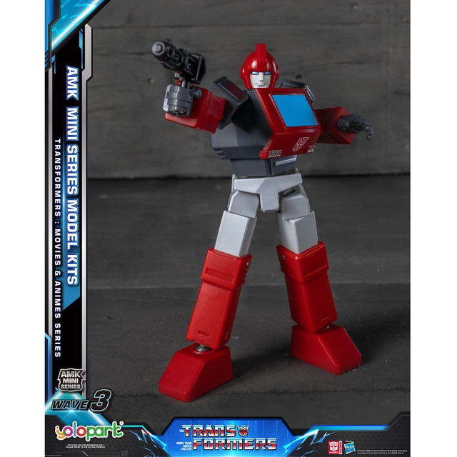 Transformers Generation One AMK Mini Series Wave 3 Ironhide G1 Plastic Model Kit 11cm
