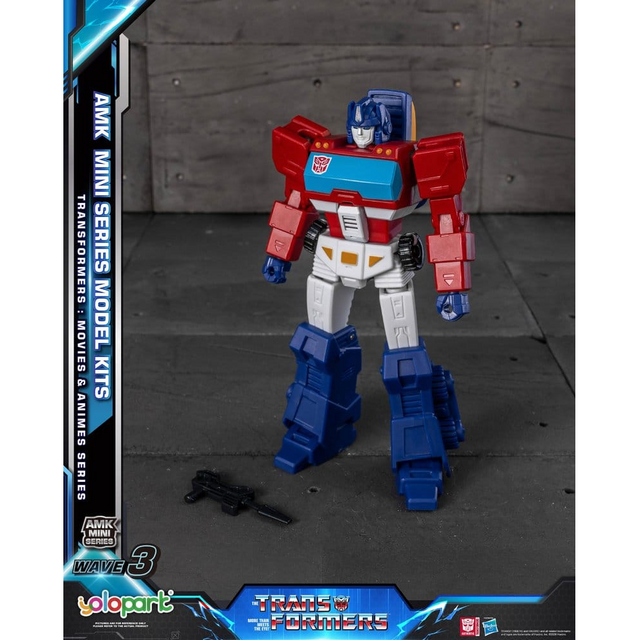 Transformers Generation One AMK Mini Series Wave 3 Orion Pax IDW Plastic Model Kit 11cm
