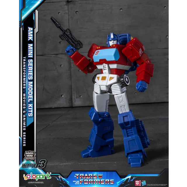 Transformers Generation One AMK Mini Series Wave 3 Orion Pax IDW Plastic Model Kit 11cm