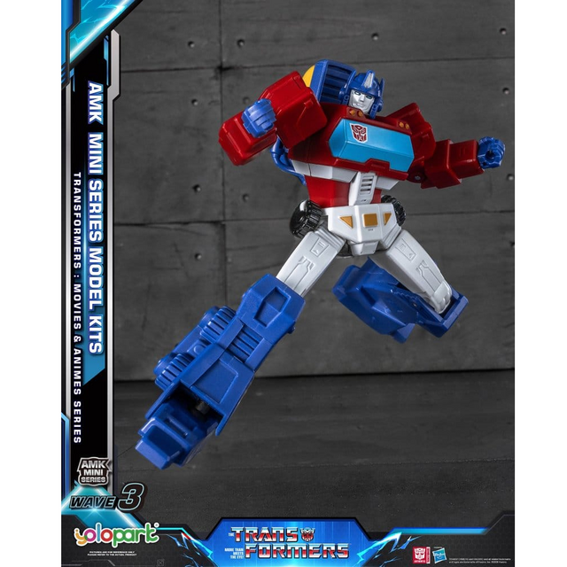 Transformers Generation One AMK Mini Series Wave 3 Orion Pax IDW Plastic Model Kit 11cm