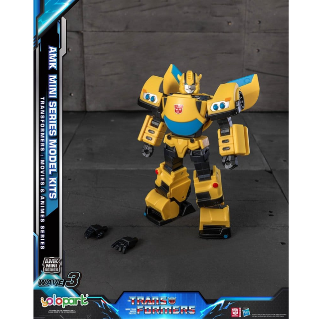 Transformers Generation One AMK Mini Series Wave 3 Bumblebee IDW Plastic Model Kit 11cm