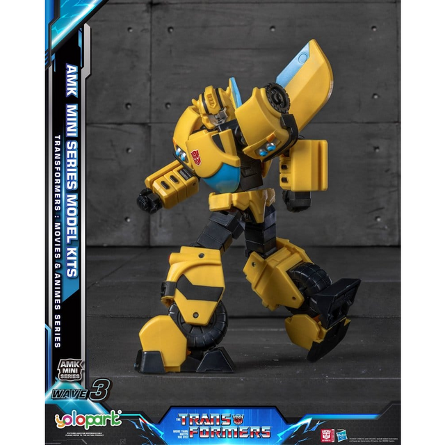 Transformers Generation One AMK Mini Series Wave 3 Bumblebee IDW Plastic Model Kit 11cm