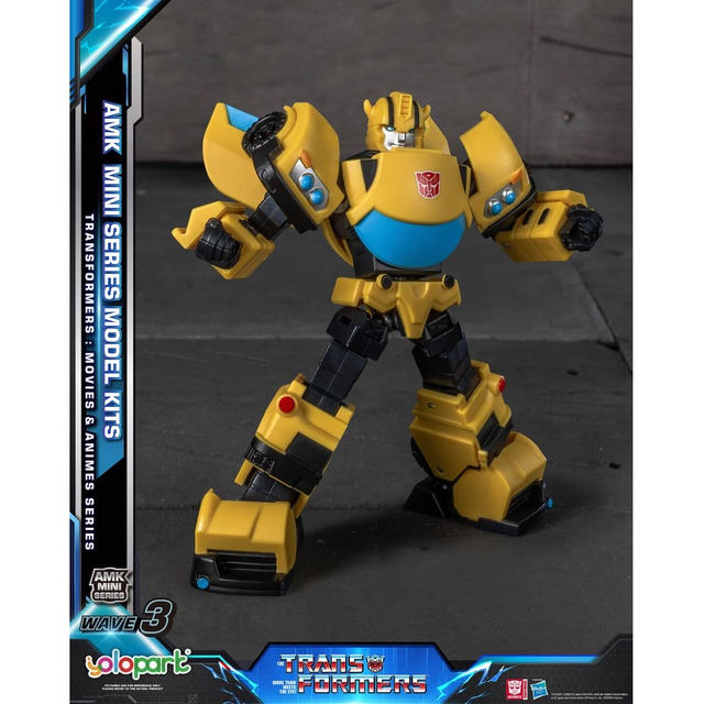 Transformers Generation One AMK Mini Series Wave 3 Bumblebee IDW Plastic Model Kit 11cm
