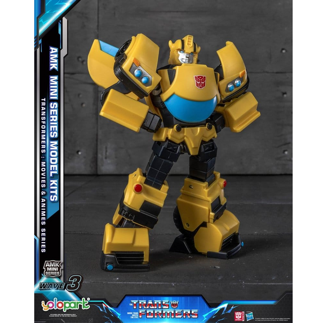 Transformers Generation One AMK Mini Series Wave 3 Bumblebee IDW Plastic Model Kit 11cm