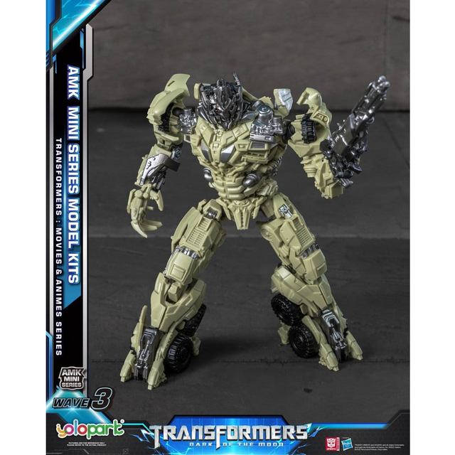 Transformers Generation One AMK Mini Series Wave 3 Megatron TF3 Plastic Model Kit 11cm